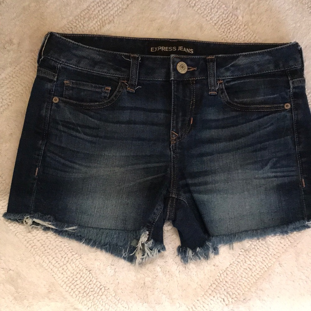 Express Denim Shorts